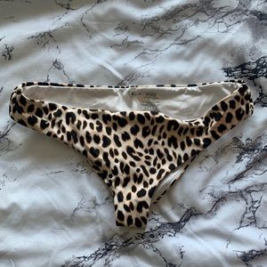 Victoria’s Secret leopard bikini bottom